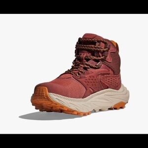 Stylish Red Hiking Boots